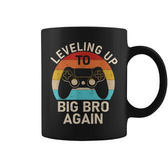 Leveling Up To Big Brother Again Brothers Youth Coffee Mug - Monsterry CA