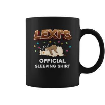 Lexi Personal Sleeping Sleep Napping Name Coffee Mug - Monsterry AU