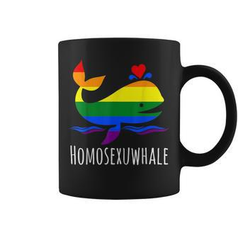 Lgbt Gay Lesbian Homosexuwhale Pride Pride Month Coffee Mug - Monsterry AU