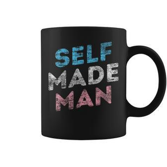 Lgbt Trans Pride Transgender Self Made Man Transman Lover Coffee Mug - Monsterry CA