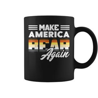 Lgbtq Gay Pride Month Make America Bear Again Gay Bear Coffee Mug - Monsterry AU