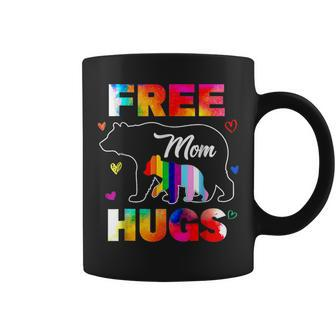 Lgbtq Pride Mama Bear Free Mom Hugs Lgbt Pride Month Coffee Mug - Monsterry CA
