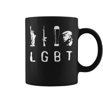 Liberty Guns Beer Trump Lgbt Coffee Mug | Crazezy DE