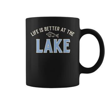 Life Is Better At The Lake Coffee Mug - Monsterry AU