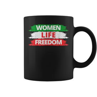 Life Freedom Vintage Distressed Free Iran Coffee Mug - Monsterry CA