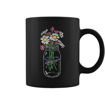 Life Is Good Floral Awesome Coffee Mug | Crazezy DE