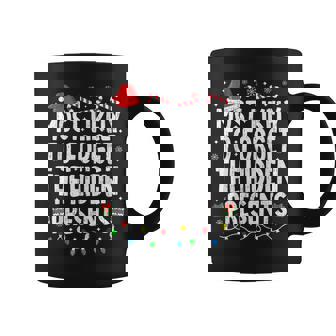Most Likely To Forget The Hidden Presents Christmas Pajamas Coffee Mug - Thegiftio UK