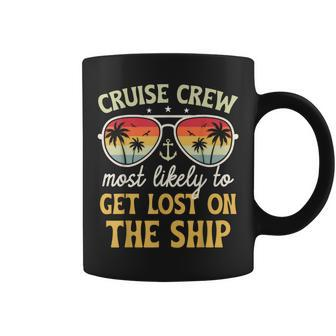 Most Likely To Get Lost On Ship Matching Family Cruise 2024 Coffee Mug - Thegiftio UK