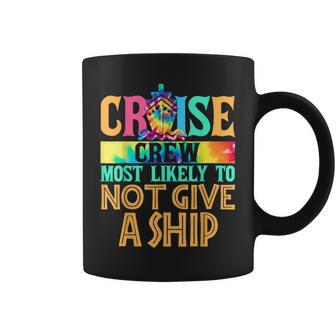 Most Likely To Not Give A Ship Matching Family Cruise Coffee Mug - Monsterry AU