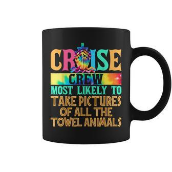 Most Likely To Take Pictures Of All The Towel Animals Cruise Coffee Mug - Monsterry DE