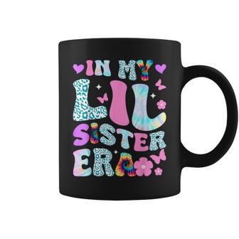 In My Lil Sister Era Announcement Pregnancy Little Sis Girls Coffee Mug - Monsterry CA