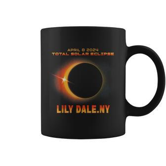 Lily Dale New York Total Solar Eclipse 2024 Coffee Mug - Thegiftio UK