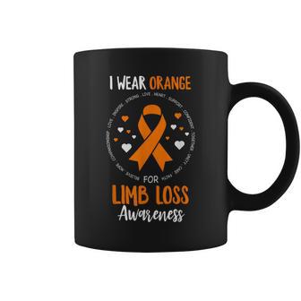 Limb Loss Awareness Ribbon Ampu Support Amputation Coffee Mug - Monsterry UK