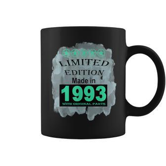 Limited Edition Date Of Birth 1993 Original Parts Five Stars Coffee Mug - Thegiftio UK