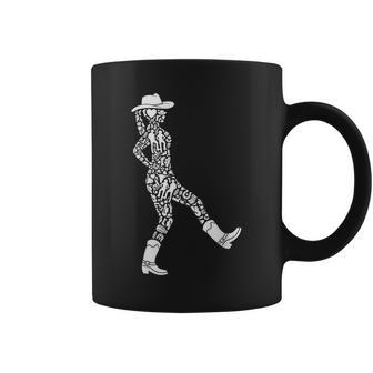 Line Dance Dancer Cowgirl Linedance Fille Avec Col En V Tasse - Cadeauxyz