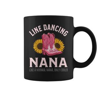 Line Dancing Grandma Nana Country Coffee Mug - Thegiftio UK