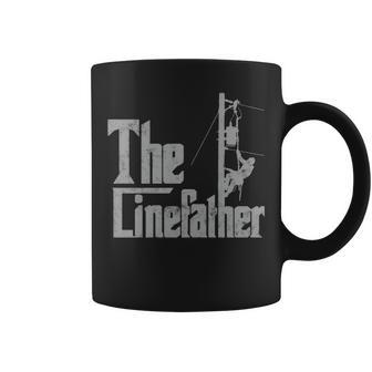 The Linefather Father’S Day Lineman Father Coffee Mug | Mazezy AU