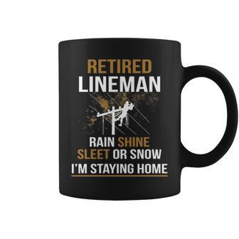 Lineman Retirement Coffee Mug | Mazezy