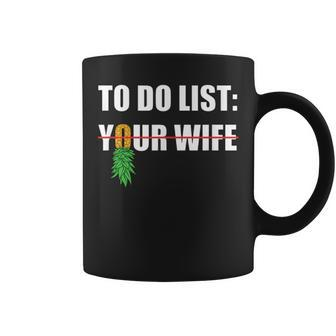 To Do List Your Wife Swinger Upside Down Pineapple Men Coffee Mug - Monsterry AU
