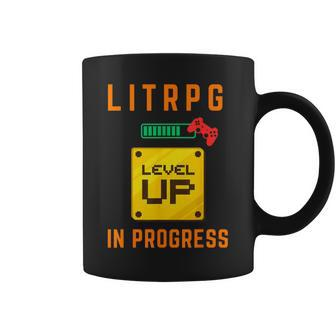 Litrpg Level Up Gaming Coffee Mug - Monsterry UK