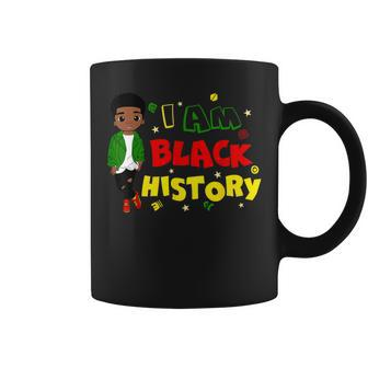 Little Boy I Am Black History Month African Kid Toddler Coffee Mug - Seseable