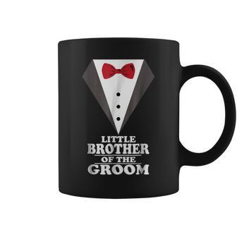 Little Brother Of The Groom Wedding Bachelor Party Coffee Mug | Crazezy AU
