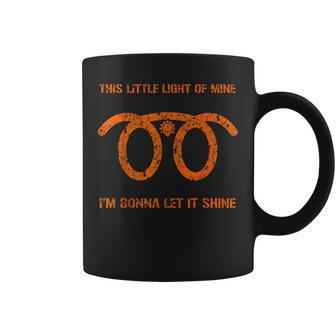 This Little Light Of Mine Glow Plug Coffee Mug - Monsterry DE
