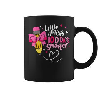 Little Miss 100 Days Smarter 100Th Day Of School Girls Kid Coffee Mug | Mazezy