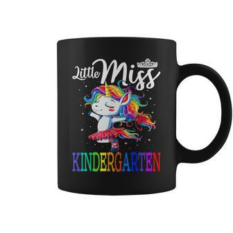 Little Miss Kindergarten First Day Of School Girls Tsh Coffee Mug | Crazezy CA
