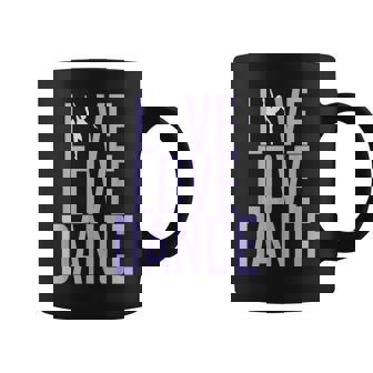 Live Love Dance Cute Dance Top Para Taza de café - Regaloses