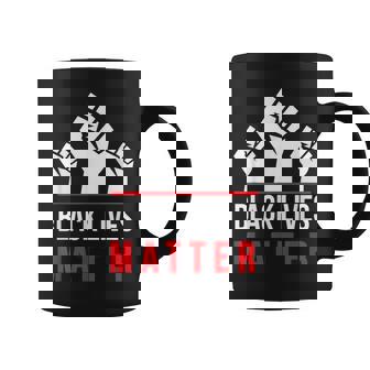 Lives Matter Anti Racism Anti Racismo Taza de café - Regaloses