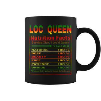 Loc Queen Nutrition Facts Loc'd Queen Loc'd Life Coffee Mug - Monsterry AU