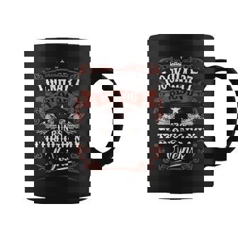 Lockhart Blood Runs Through My Veins Vintage Family Name Coffee Mug - Seseable