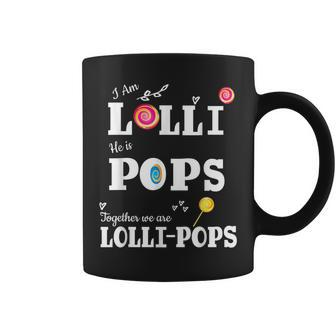 Lolli Pops Lollipops Grandmother Grandfather Couples Coffee Mug - Seseable