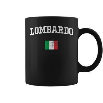 Lombardo Family Name Personalized Coffee Mug - Seseable