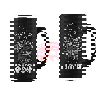 London Vibes Famous London Landmarks Souvenir London Love Coffee Mug - Thegiftio UK