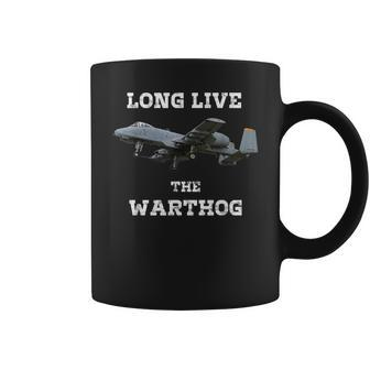 Long Live The A10 Warthog -Military Fighter Jet Coffee Mug - Monsterry DE