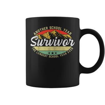 The Longest School Year Ever Teacher 2021 Survivor Coffee Mug - Monsterry AU