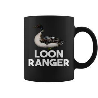 Loon Ranger Common Loon Bird Watching Coffee Mug - Monsterry AU