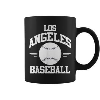 Los Angeles Baseball Fan Coffee Mug - Monsterry AU