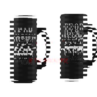 Los Cuatro Jinetes Del Apocalipsis Taza de café - Regaloses