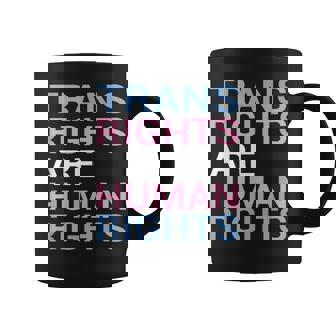 Los Derechos Trans Son Derechos Humanos Taza de café - Regaloses