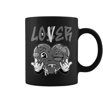 Loser Lover Grey Drip Heart Matching Outfit Women Coffee Mug | Mazezy