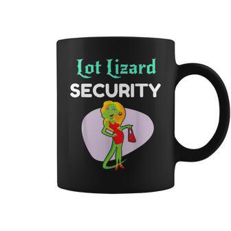 Lot Lizard Security Trailer Park Redneck Coffee Mug - Monsterry AU