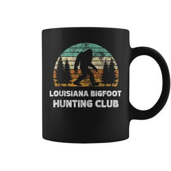 Louisiana Bigfoot Hunting Club Sasquatch Fan Coffee Mug - Monsterry DE