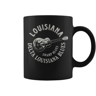 Louisiana Swamp Blues American Guitar Music Vintage Coffee Mug - Thegiftio UK