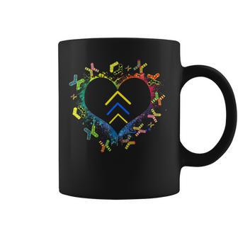 Love 3 Arrows Socks Coffee Mug - Seseable