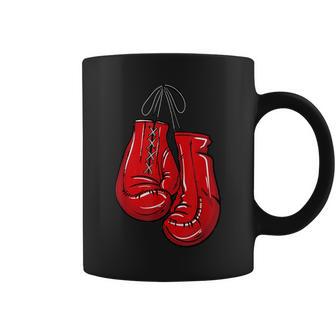 Love Boxing Gloves Illustration Boxer Coffee Mug - Monsterry CA