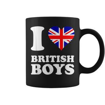 I Love British Boys Coffee Mug - Monsterry