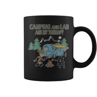 Love Camping Labrador Retriever Coffee Mug | Mazezy